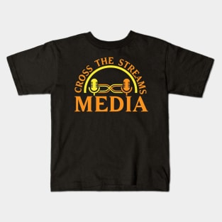 Cross the Streams Media Kids T-Shirt